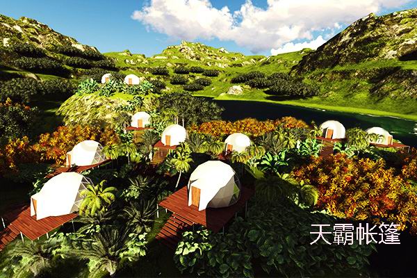 哪款造型的酒店帳篷受歡迎？