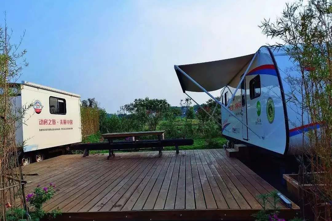 工作累了可以去婁底雙峰歸古房車露營地，散散心